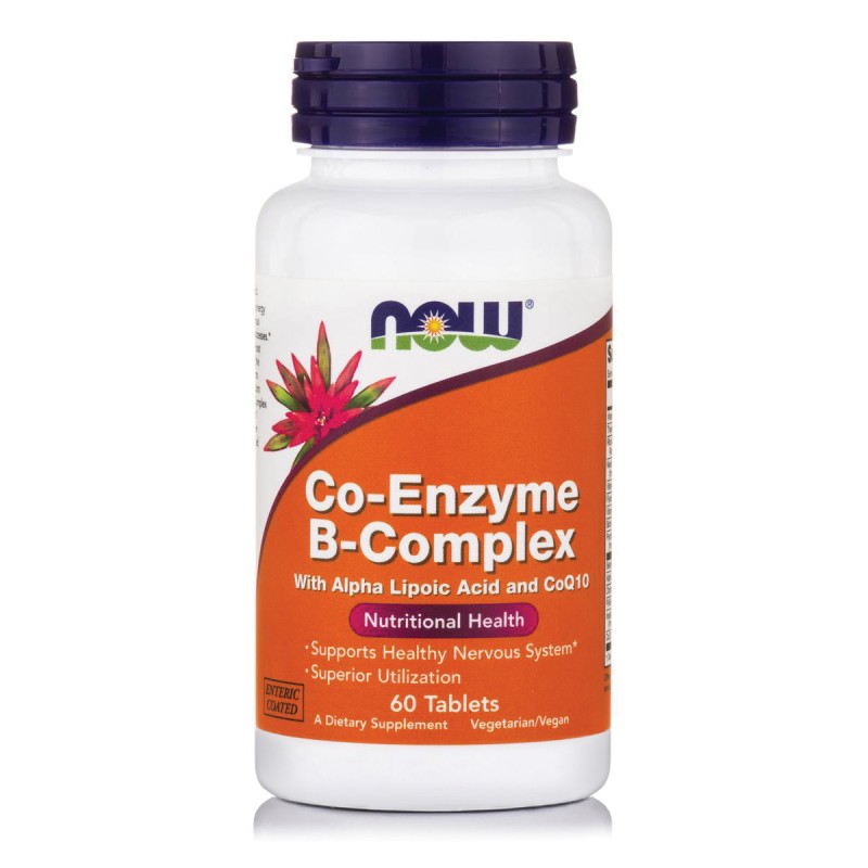 CO-ENZYME B-COMPLEX, VEGAN | 60 TABLETS - M. K. Stavrinos Ltd